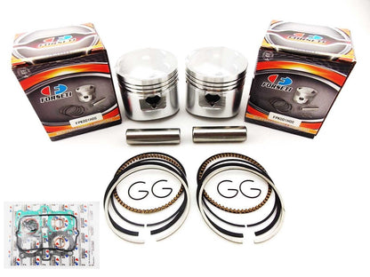 Top End Kit for Honda CB250T (1978–1979) - 62mm Piston, Rings, Gasket