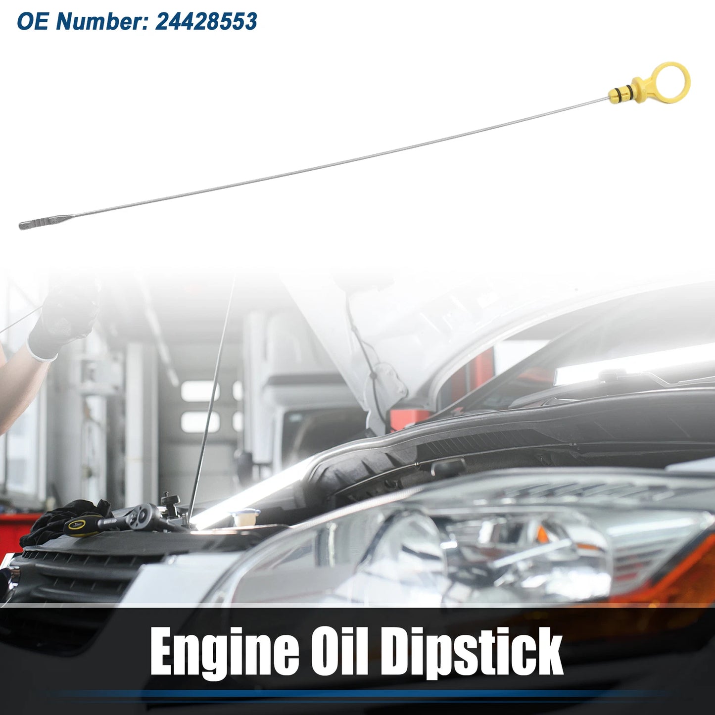 Engine Oil Level Indicator Dipstick for Chevrolet Cobalt (2005–2008) No.24428553