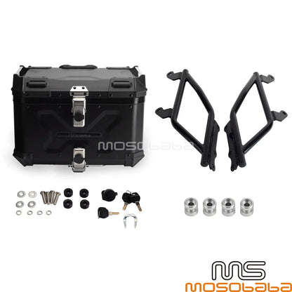 Rear Luggage Case & Tail Rack for Harley Softail FLSB FXLRST (2018-2023)