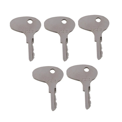 Set of 5 Ignition Keys for Mitsubishi BD2 Dozers (#12343, 912-0514920, 123243)