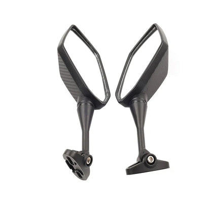 Carbon Fiber Look Rear View Side Mirrors for Honda CBR600RR (2003-2025)