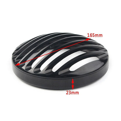 5 3/4" CNC Headlight Grill Bezel Cover for Harley Sportster XL883 XL1200 (2004-2023)