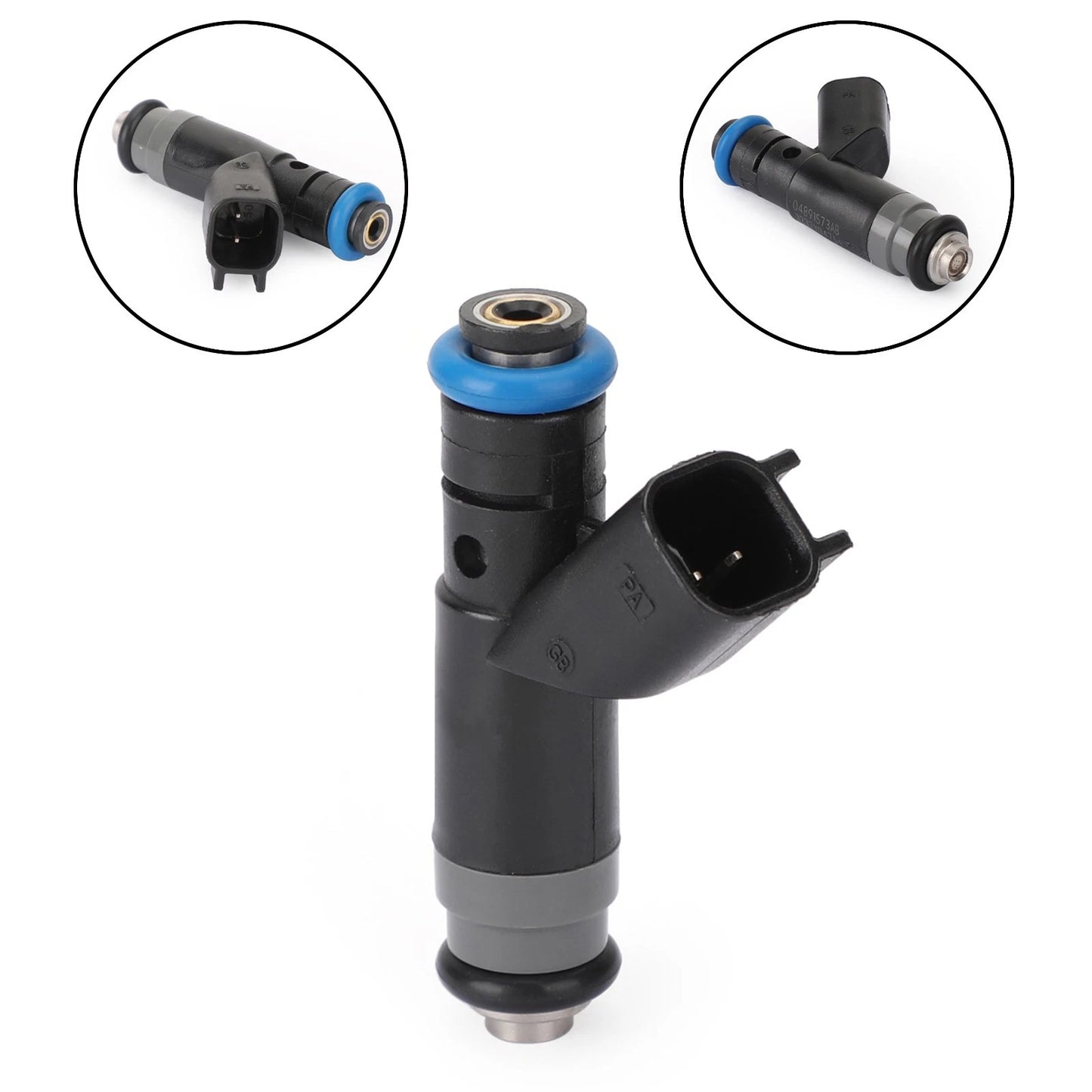 Set of 4 Fuel Injector O-Ring Service Kit 0261500354 for Audi Skoda (1.2L 1.4L)
