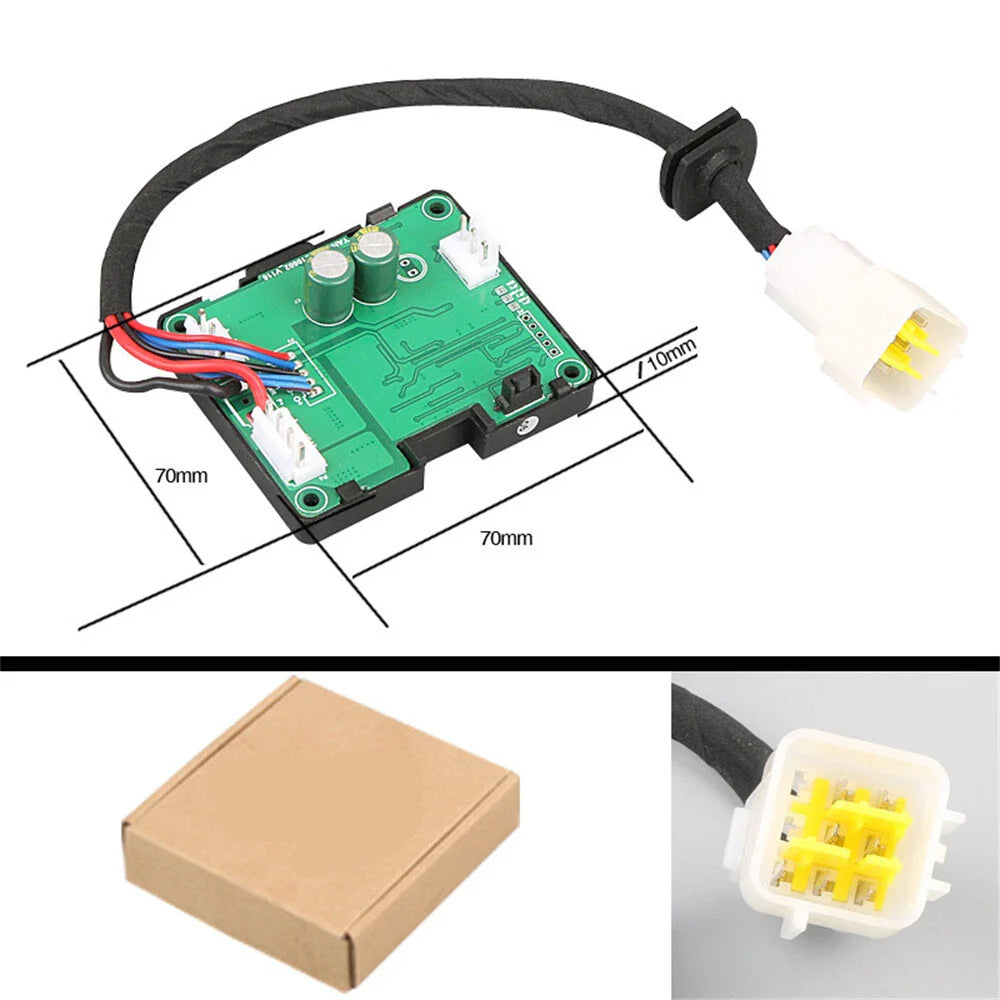 12V 5KW Air Heater LCD Monitor Switch Board Remote Control Harness for Car