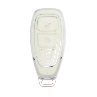 TPU Silicone Car Key Case for Ford Fiesta Focus (3 Buttons)