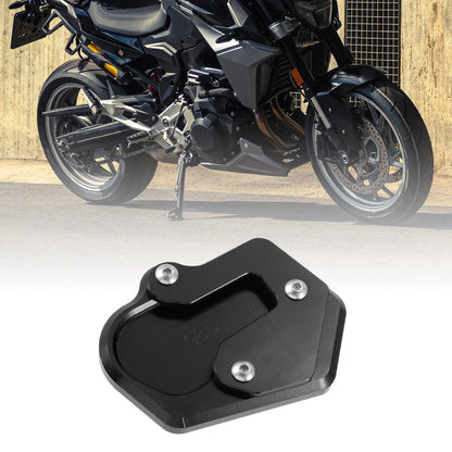 Kickstand Pad for BMW Extender Foot Side Stand Plate Black