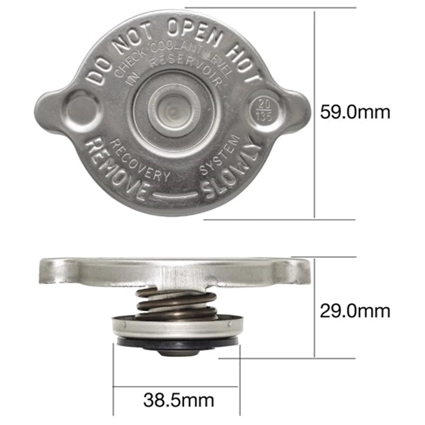 Radiator Cap for Ford Fairlane Fairmont Falcon LTD TE50 TL50 TS50 (1991-2003)