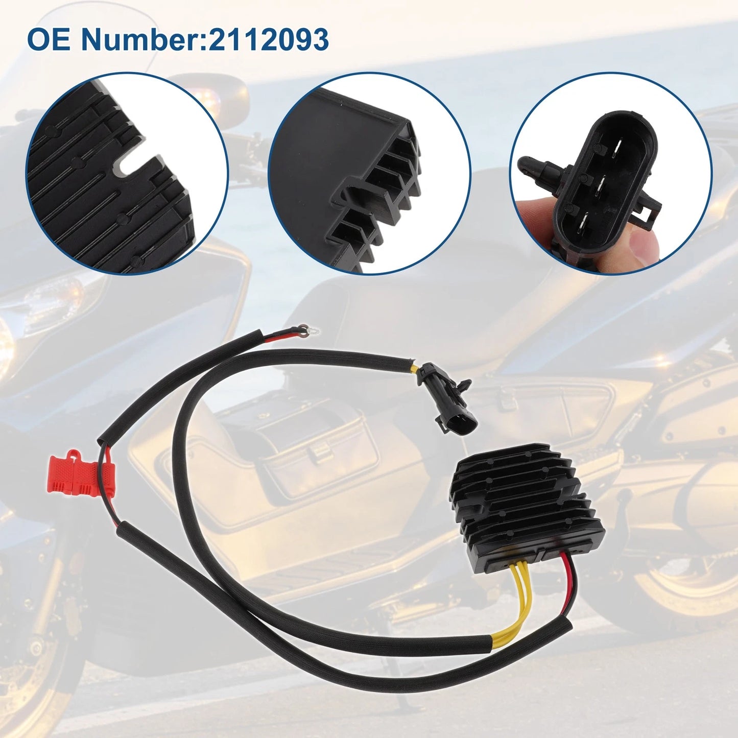 Voltage Regulator Rectifier for Suzuki AN650 Burgman / VZR1800 / Boulevard (2003–2023)