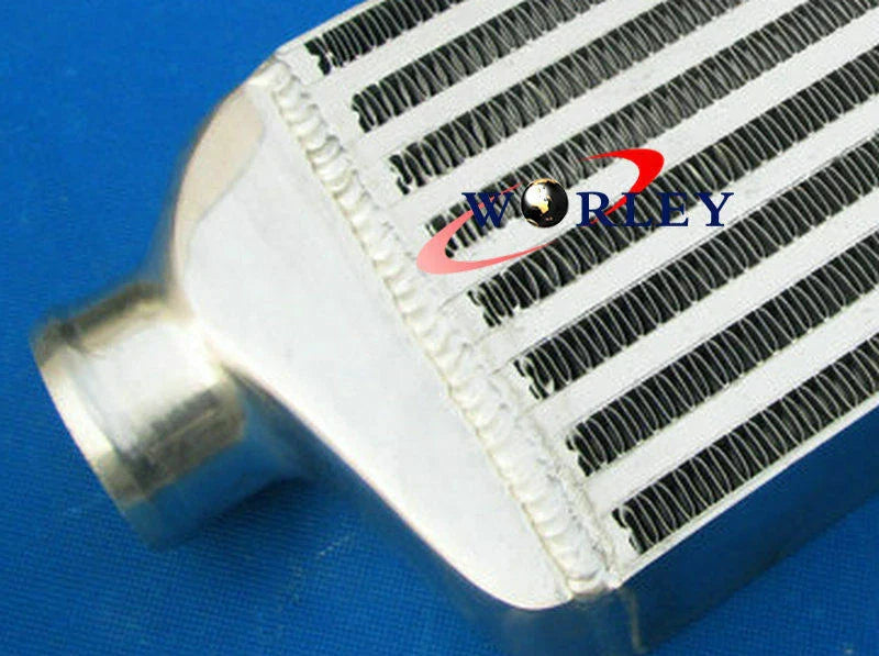 Aluminum Turbo Intercooler 280 x 130 x 50 mm 2.2" Inlet/Outlet for Car