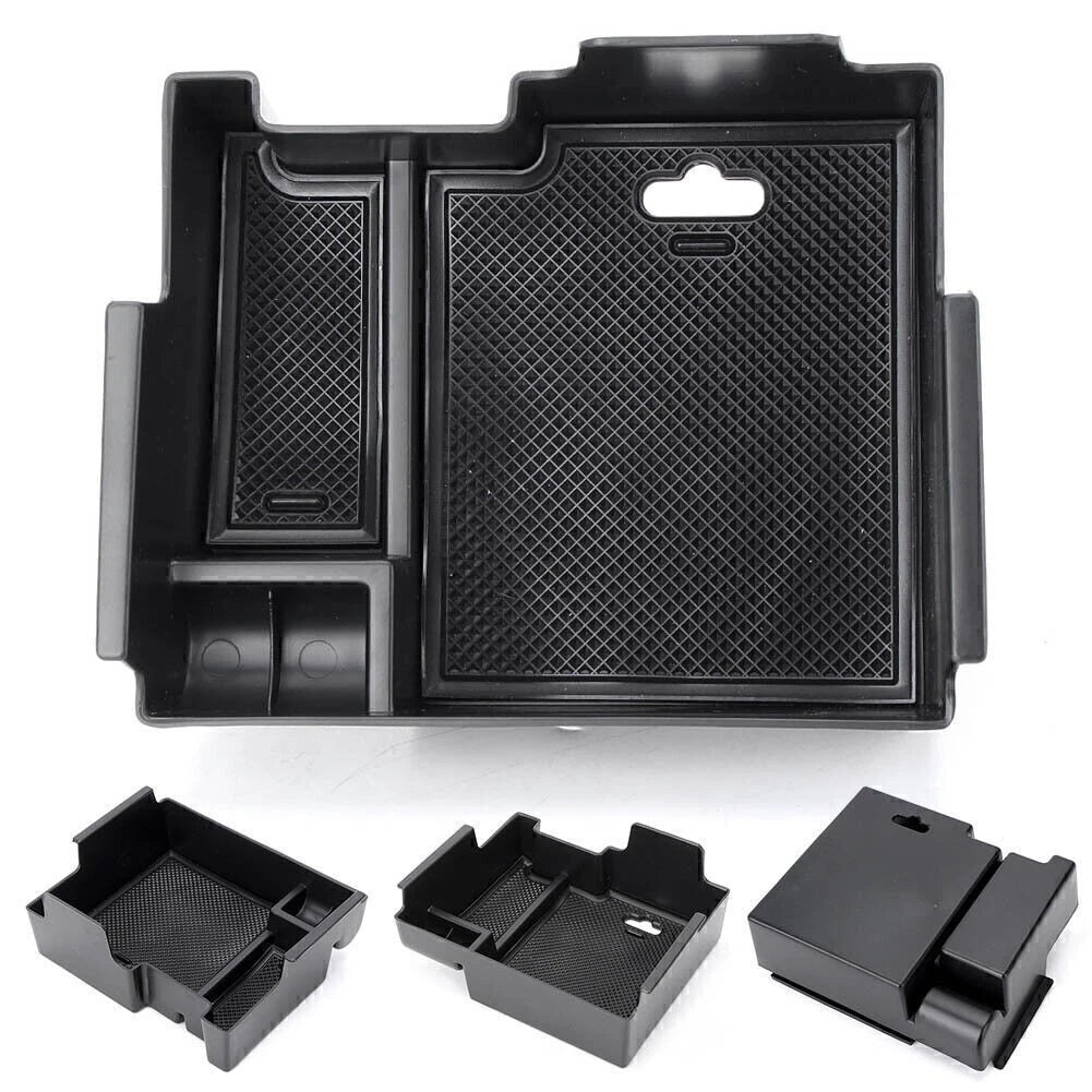 Console Armrest Storage Bin for Ford Explorer (2011–2017) - Black