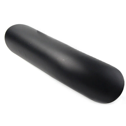 Curved Black Exhaust Muffler Pipe Heat Shield Cover for Harley