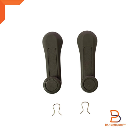 Grey Window Regulator Winder Handles for Isuzu Holden Rodeo (TF) (1997-2003)