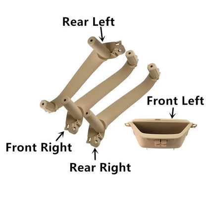Beige Door Handle Pull Trim Cover for BMW X4 X3 (2011–2017)