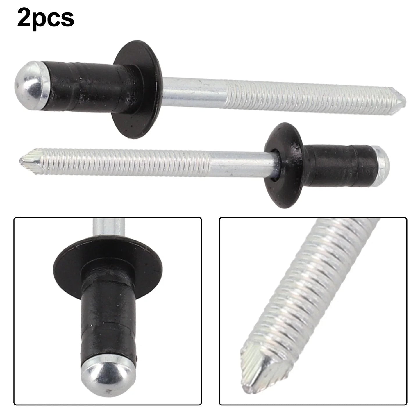 FUEL LID GAS DOOR RIVETS 2 x for TOYOTA