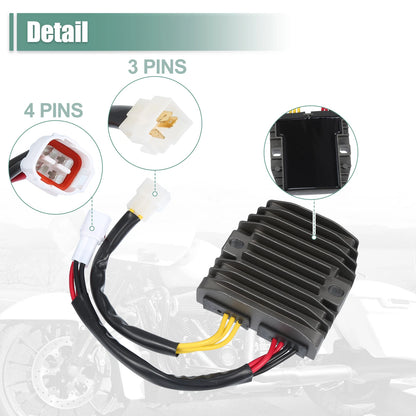 Set of 1 Motorcycle Regulator Rectifier for Suzuki GSXR 750 (2006–2009, 2011–2017)