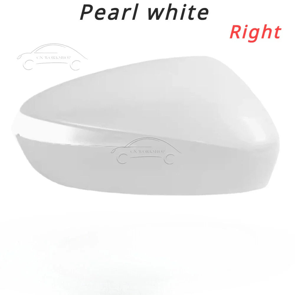 Side Mirror Cover Lamp Lens Mirror Frame Lower Base Cap for Mazda CX5 (2015-2016)