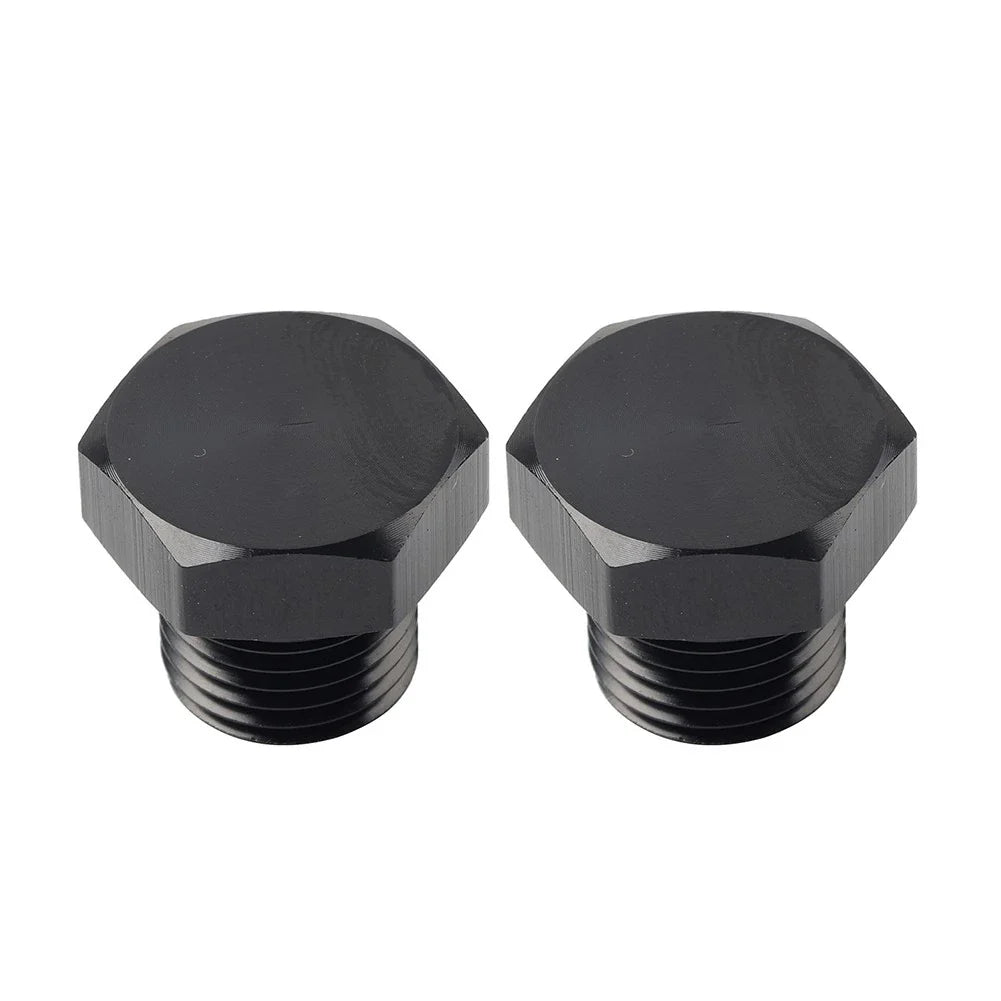 Aluminum 4AN Block Off Cap ORB Plug Male Fitting Adapters
