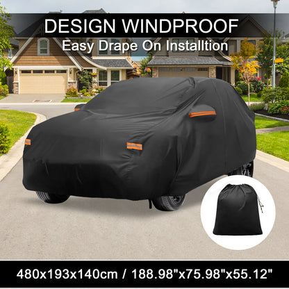 Waterproof Aluminum Film Car Cover for Kia Niro (2017–2023)