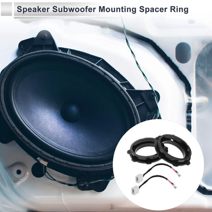 Set of 2 Speaker Spacer Rings for Hyundai 6.5" Tweeter
