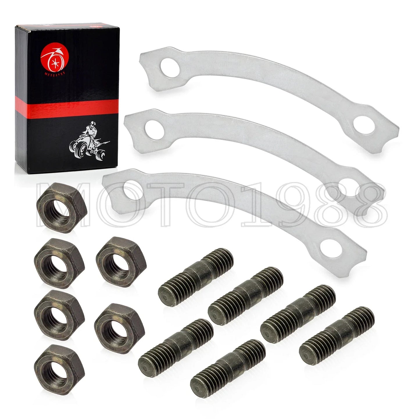 Rear Wheel Sprocket Bolt Lock Washer Kit for YAMAHA Raptor 660 (2001–2005)