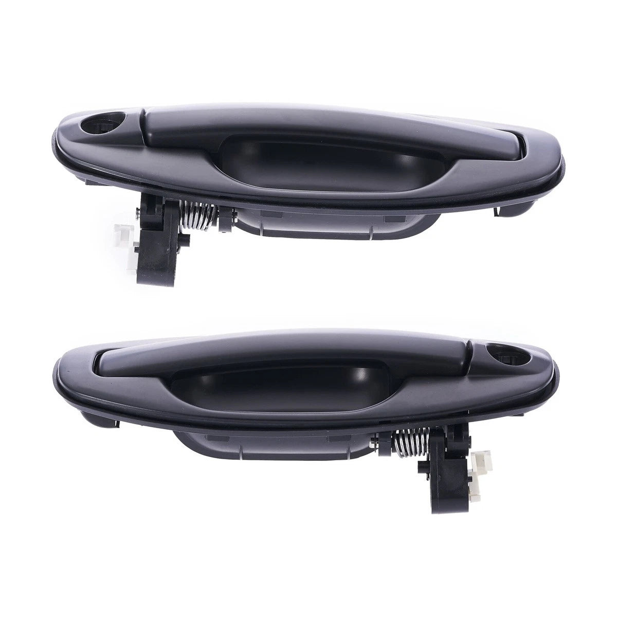 2X Outer Door Handles for Hyundai Santa Fe (2000–2005) - Black
