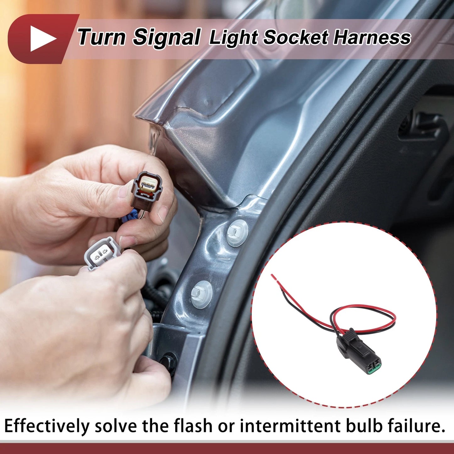 Turn Signal Light Socket Wiring for Toyota Yaris (2001–2011) No.9006981052