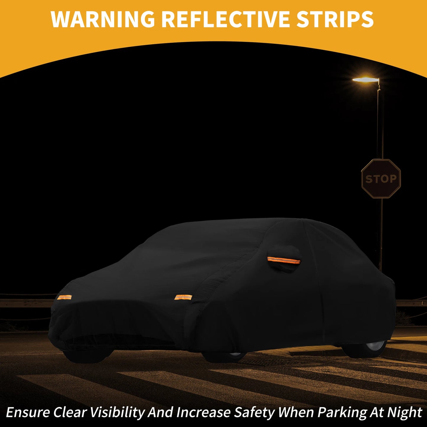 Waterproof All Weather Car Cover for Lexus LS Sedan (190T-PU)