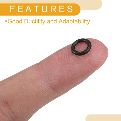 50pcs NBR Rubber O Ring Seal Gasket for Cars Trucks 5mm ID x 1.5mm CS