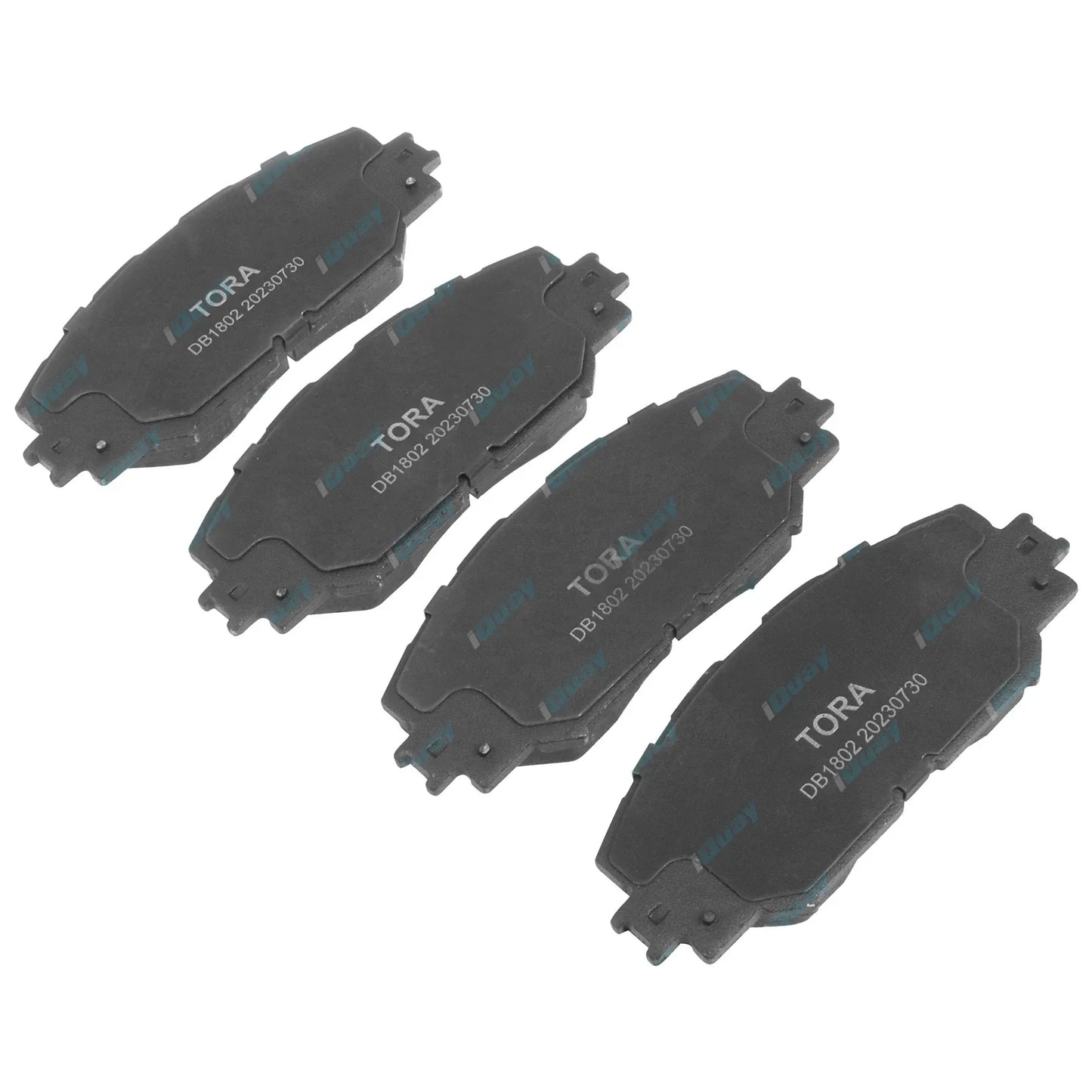 Front Disc Brake Pad Set for Toyota Rukus 2.4L 2AZ-FE (2010-2016)