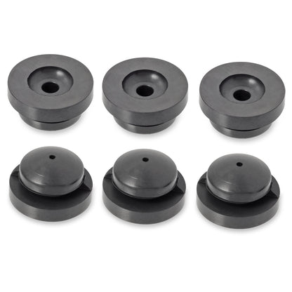 Set of 6 Front Fender Mounting Rubber Grommets for Honda TRX250R (1986–1989)