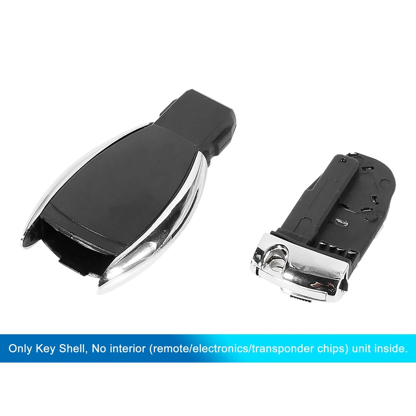 Uncut Key Fob Remote Case Shell for Mercedes