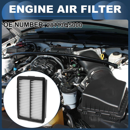 Car Engine Air Filter No. 28113Q5000 for Kia Seltos (2021–2024)