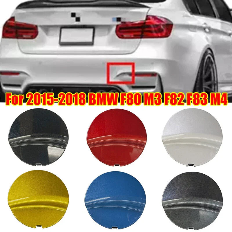 Rear Bumper Towing Hook Eye Cap for BMW F80 M3 F82 F83 M4 (2015–2018)