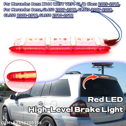 Red LED Third Brake Light for Mercedes GL350 GL550 GL320 (2007–2012)