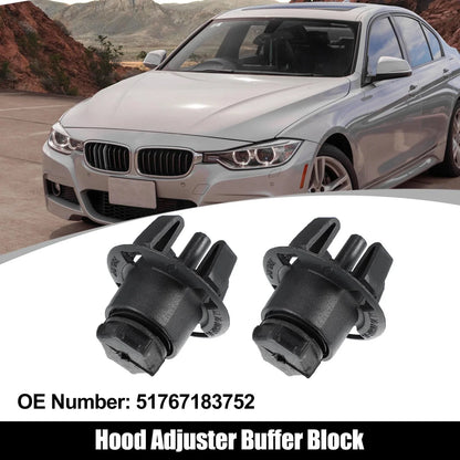 Bonnet Hood Adjuster Buffer Block for BMW Black