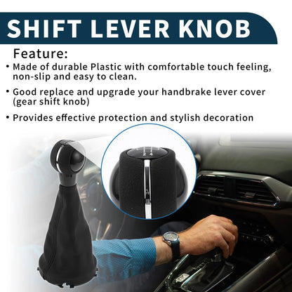 5 Speed Gear Shift Knob w/ Cover for Mini Cooper F55 F56 (2014–2023)