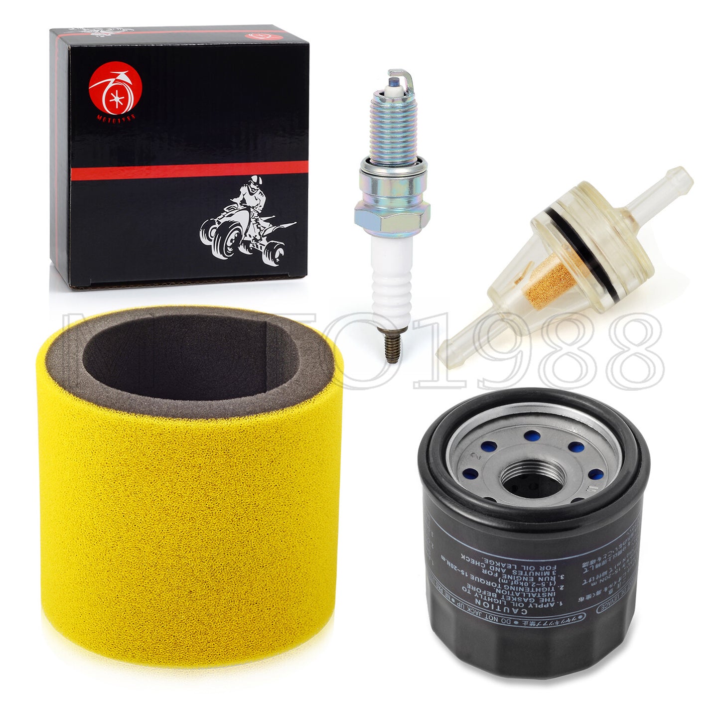 Air Filter Set for Kawasaki KVF400 Prairie 400 4x4 (1997–2002)