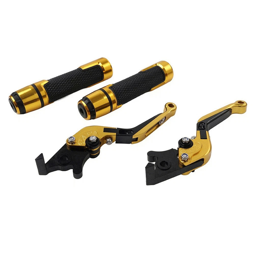 Set of 2 Gold Brake Clutch Levers for Yamaha XMAX 125/250/300/400