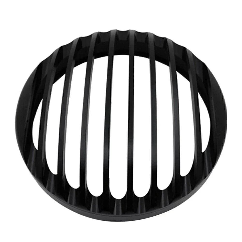 CNC Shallow Cut Headlight Grill Cover for Bobber Motorcycles