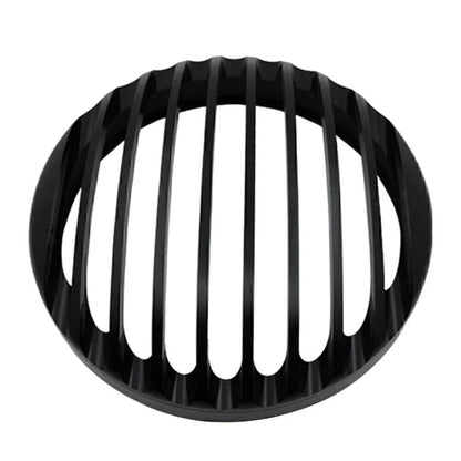 CNC Shallow Cut Headlight Grill Cover for Bobber Motorcycles