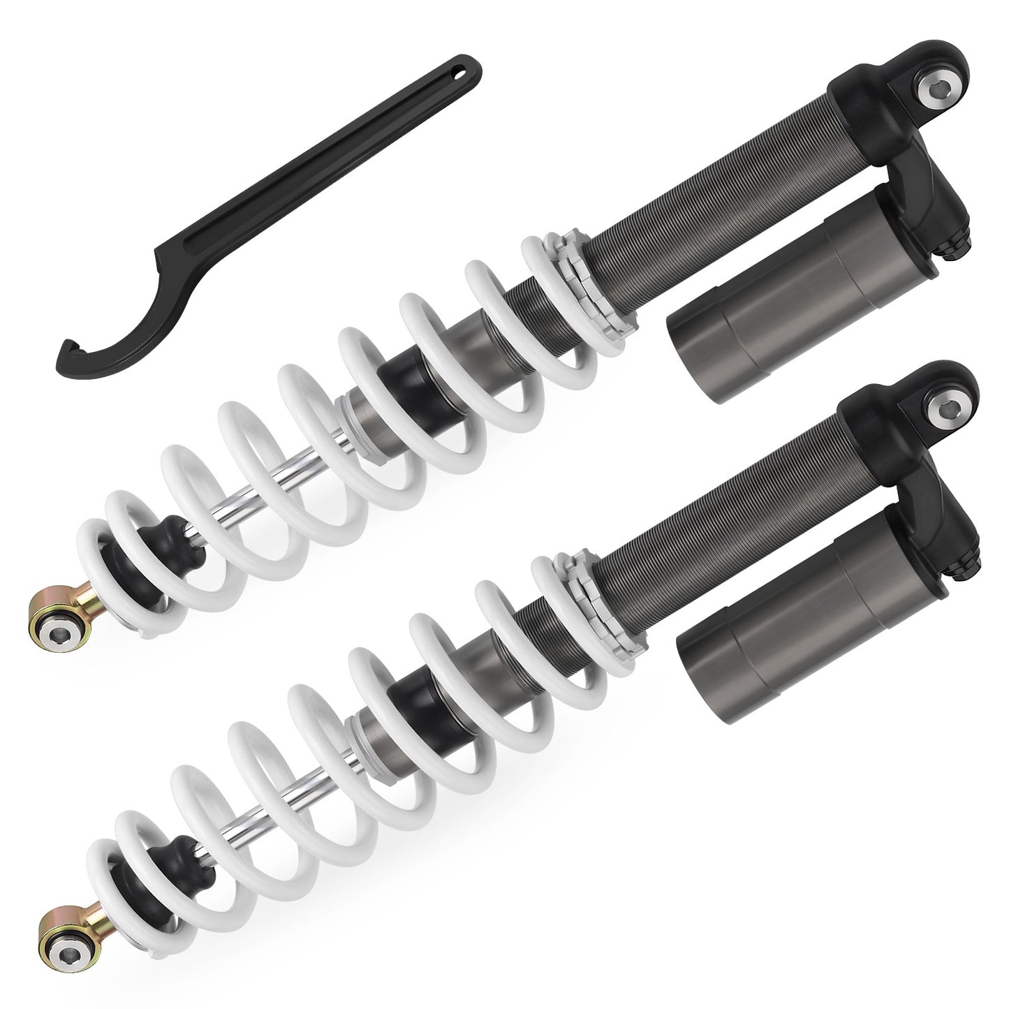Set of 2 Rear Shock Absorbers for Polaris RZR S 800 EFI (2009–2012)