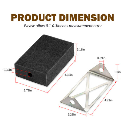 Air Filter with Plate for Honda ATC70 CT70 XL70 SL70 (1970–1978)
