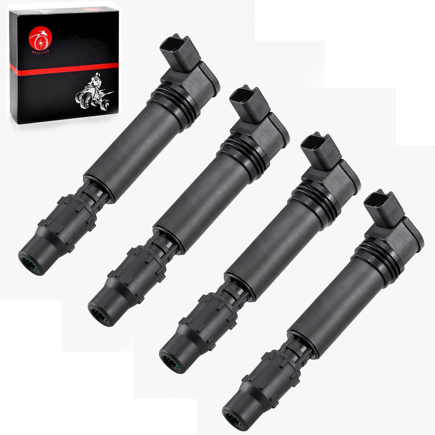 Set of 4 Ignition Coils for Honda CBR1000RR (2004–2007)