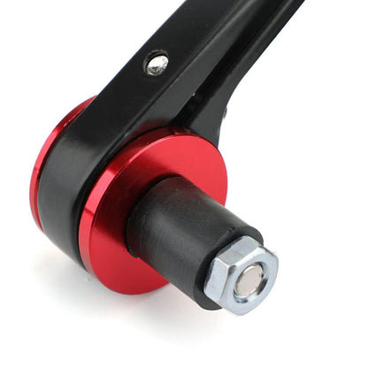 Side Mirrors for Motorcycle/Scooter 22mm Diamond Red
