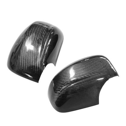4X Carbon Fiber Manual Gear Shift Knob Cover Trim for Nissan 350Z Z33 (2003–2009)