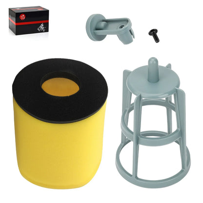 Air Filter + Cage Holder w/Screw for Suzuki Ozark 250 QuadSport Z250 (2005–2009)