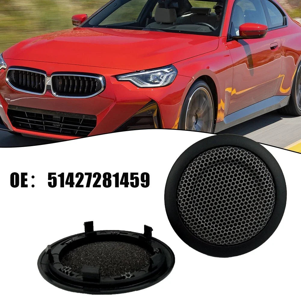 Black Rear Door Speaker Cover for 1234 Series F20 F22 F30 F32