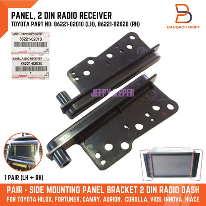 Side Mounting Panel Bracket for Toyota Hilux Corolla