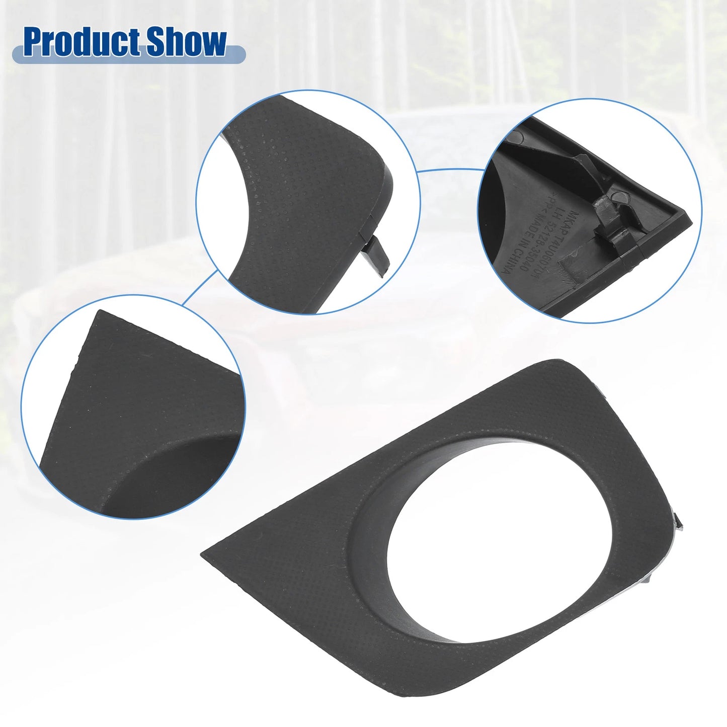 Front Left Fog Light Grille Cover Trim for Toyota 4Runner (2006–2009)