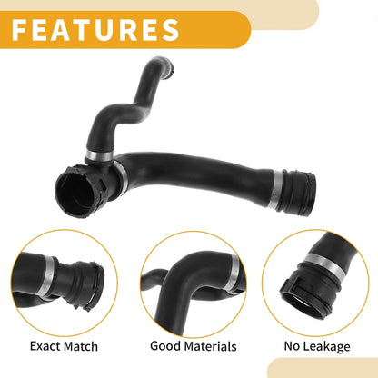 Radiator Coolant Hose BMW 528i xDrive (2009-2010) BMW 530i (2006-2007)